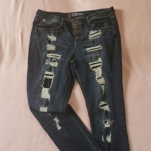 Mid Rise Skinny Jeans